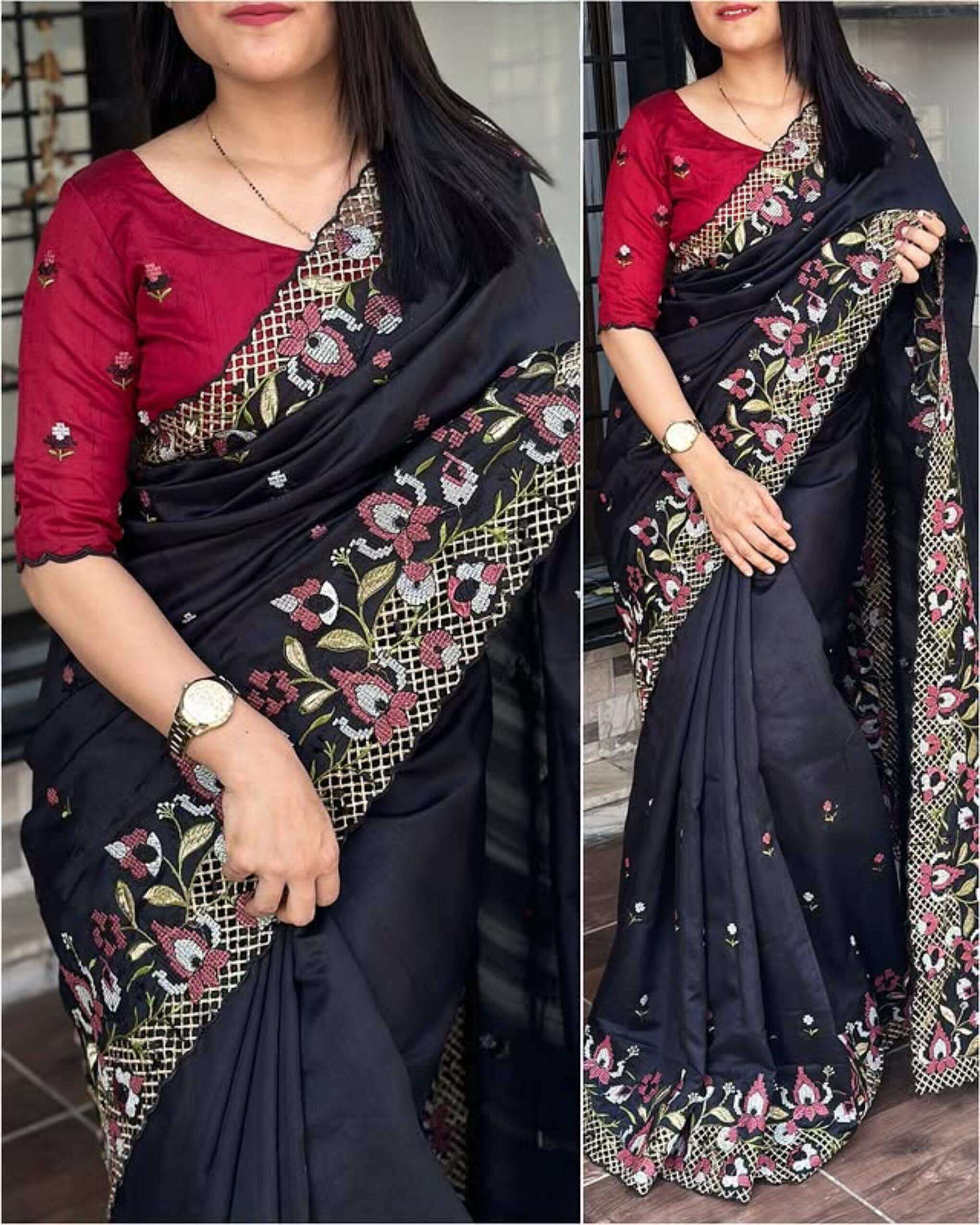22 premium-embroidered-saree-made-of-indian-bichitra-silk-3987